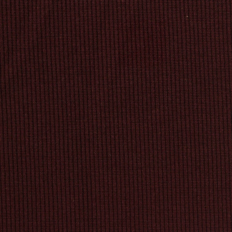 Cotton Polyester Stretch Rib Knit Fabric, 380 gsm, 130 cm — Red, ref EF-275376