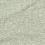 Light Grey Marl Rib Knit, Cotton