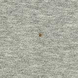 Grey Marl Rib Knit, Cotton — texture