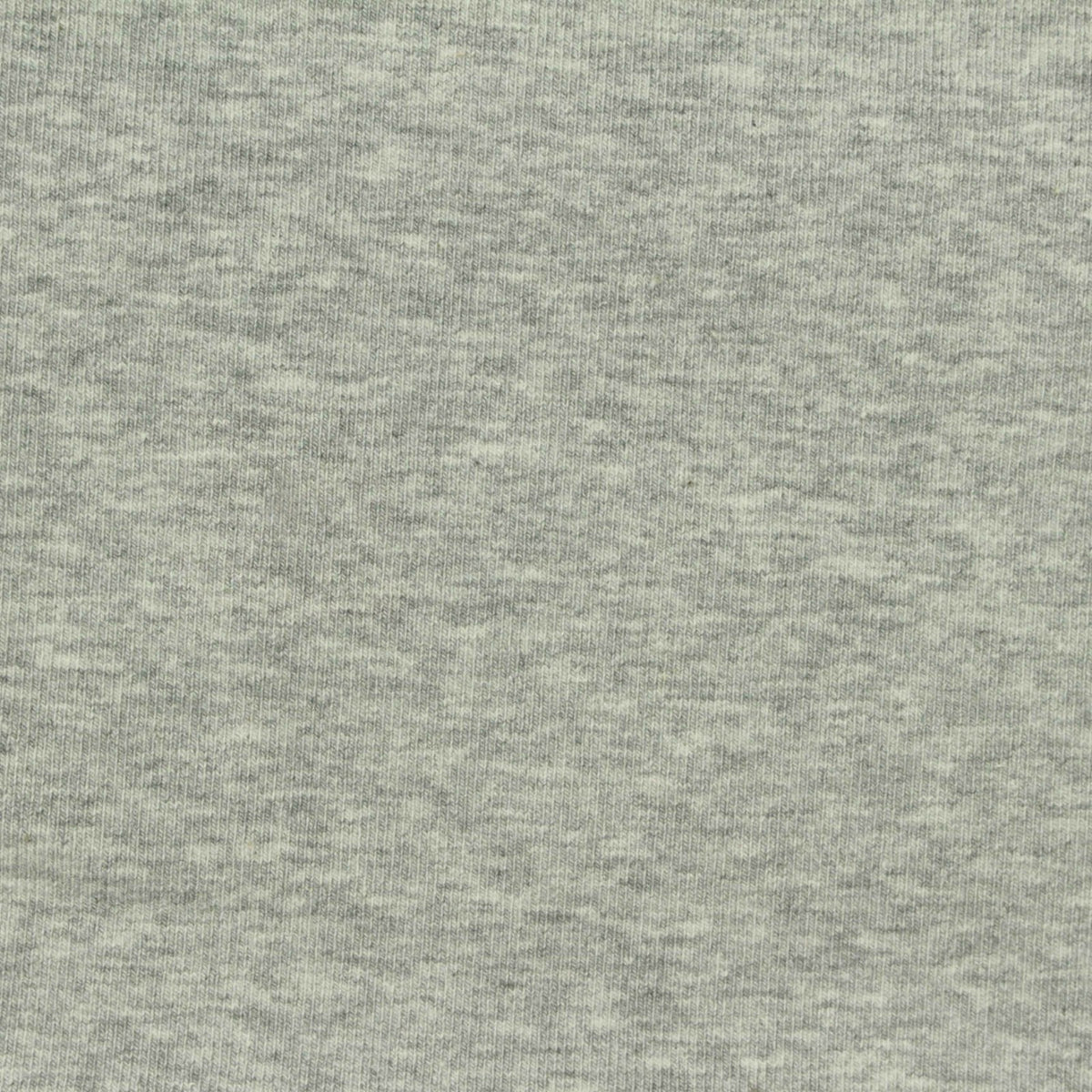 Grey Marl Rib Knit, Cotton, 360 gsm, 149 cm