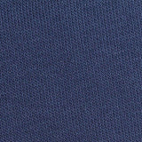Brushed Cotton Polyester French Terry Fabric, 300 gsm, 170 cm — Navy — texture