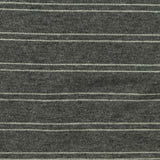 White Horizontal-Stripe Jersey Knit, Cotton