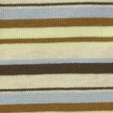 Striped Cotton Stretch Rib Knit Fabric, 240 gsm, 150 cm — Multi — texture