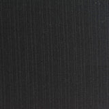 Polyester Stretch Rib Knit Fabric, 290 gsm — Black