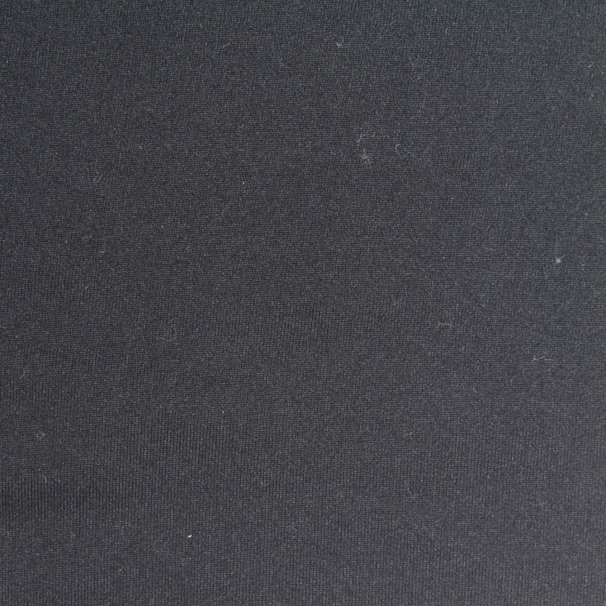 Polyester Stretch Milk Silk Knit Fabric, 190 gsm — Black