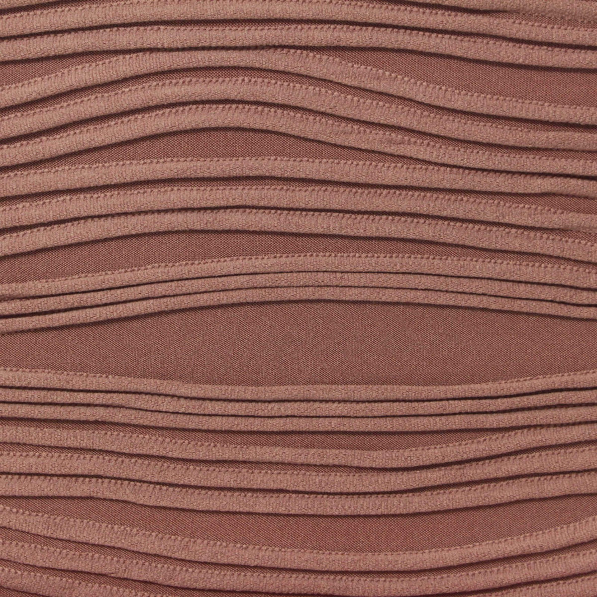 Jacquard Polyester Stretch Jersey Knit Fabric, 305 gsm — Brown