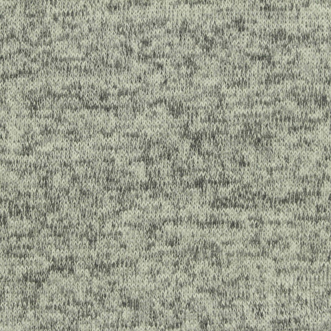 Dark Grey Marl Chunky Knit, Viscose-Poly, 205 gsm