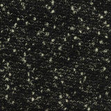 Black Marl Interlock Knit, Polyester
