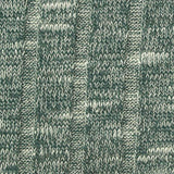 Green Marl Rib Knit, Viscose-Poly — texture