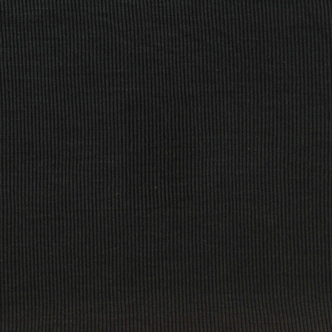 Modal Polyester Interlock Knit Fabric, 160 gsm — Black