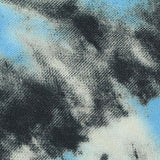 Black Abstract Jersey Knit, Polyester — texture