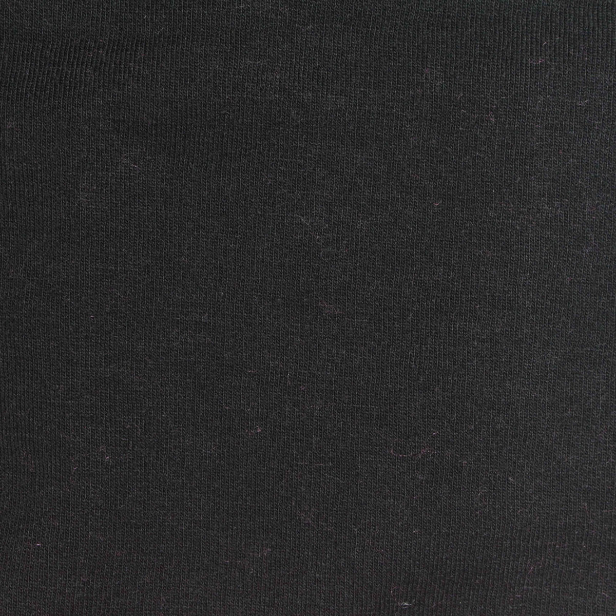 Brushed Polyester Viscose Stretch French Terry Fabric, 245 gsm — Black