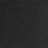 Brushed Polyester Viscose Stretch French Terry Fabric, 245 gsm — Black
