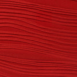 Jacquard Polyester Stretch Jersey Knit Fabric, 280 gsm — Red