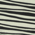 Black Horizontal-Stripe Jersey Knit, Polyester, 235 gsm, ref EF-275628