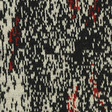 Black Abstract Jacquard, Poly-Viscose — texture