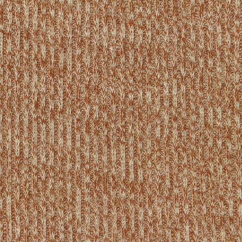 Cream Marl Rib Knit, Viscose-Poly, 170 gsm