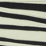 Black Stripes Jersey Knit, Polyester — texture