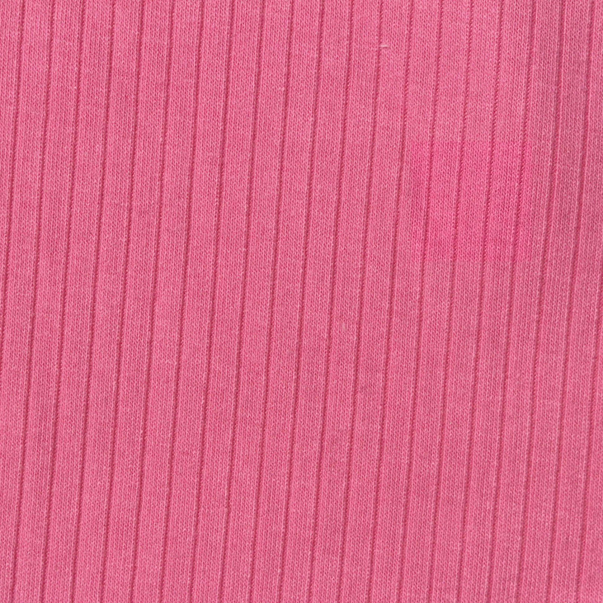 Polyester Viscose Stretch Rib Knit Fabric, 255 gsm — Pink