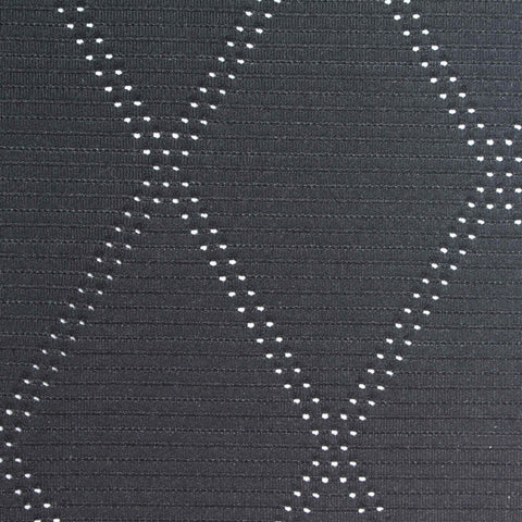 White Dots Jacquard, Polyester, 185 gsm