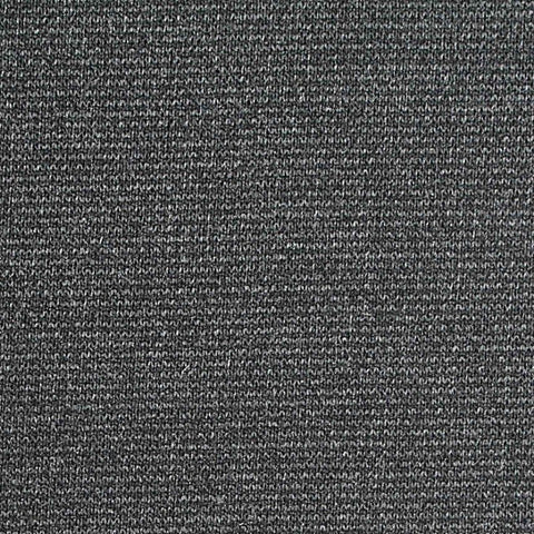 Dark Grey Heathered-Marl Ponte Knit, Polyester, 285 gsm