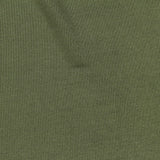 Polyester Stretch Rib Knit Fabric, 240 gsm — Green