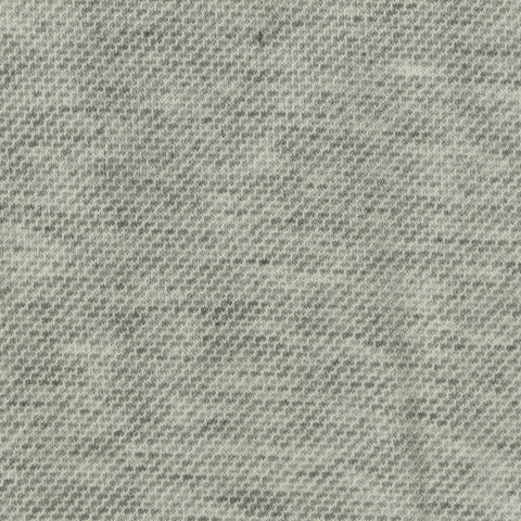 Heather Grey Marl Interlock Knit, Poly-Viscose, 240 gsm