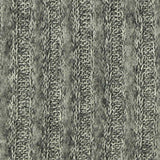 Grey Marl Rib Knit, Poly-Viscose — texture