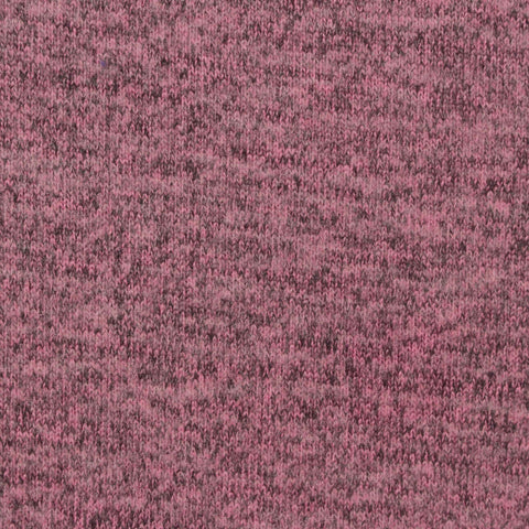 Pink Marl Chunky Knit, Poly-Viscose, 210 gsm
