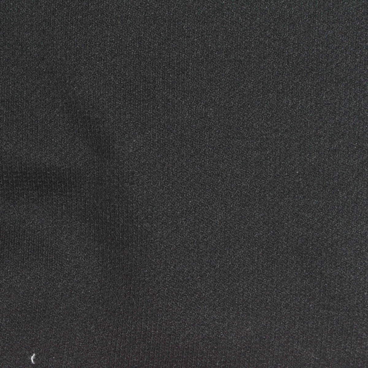 Polyester Viscose Stretch Interlock Knit Fabric, 240 gsm — Black