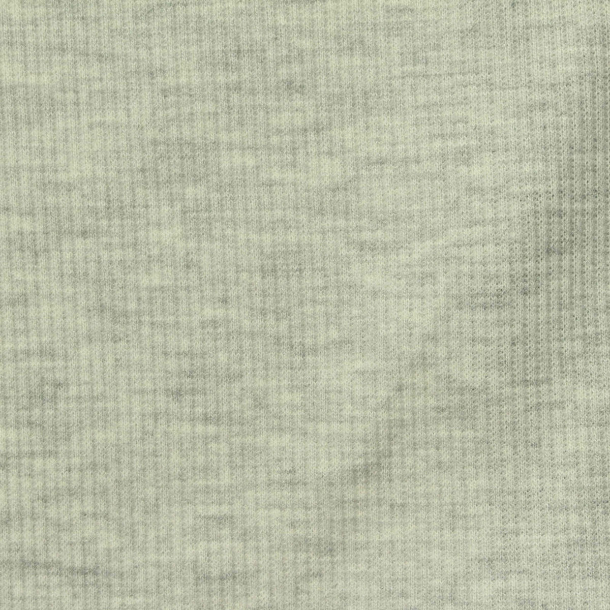 Light Grey Marl Rib Knit, Poly-Viscose, 230 gsm