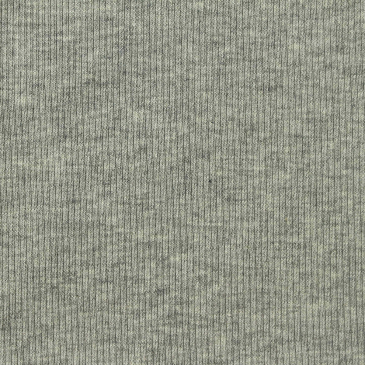 Grey Marl Rib Knit, Cotton-Modal
