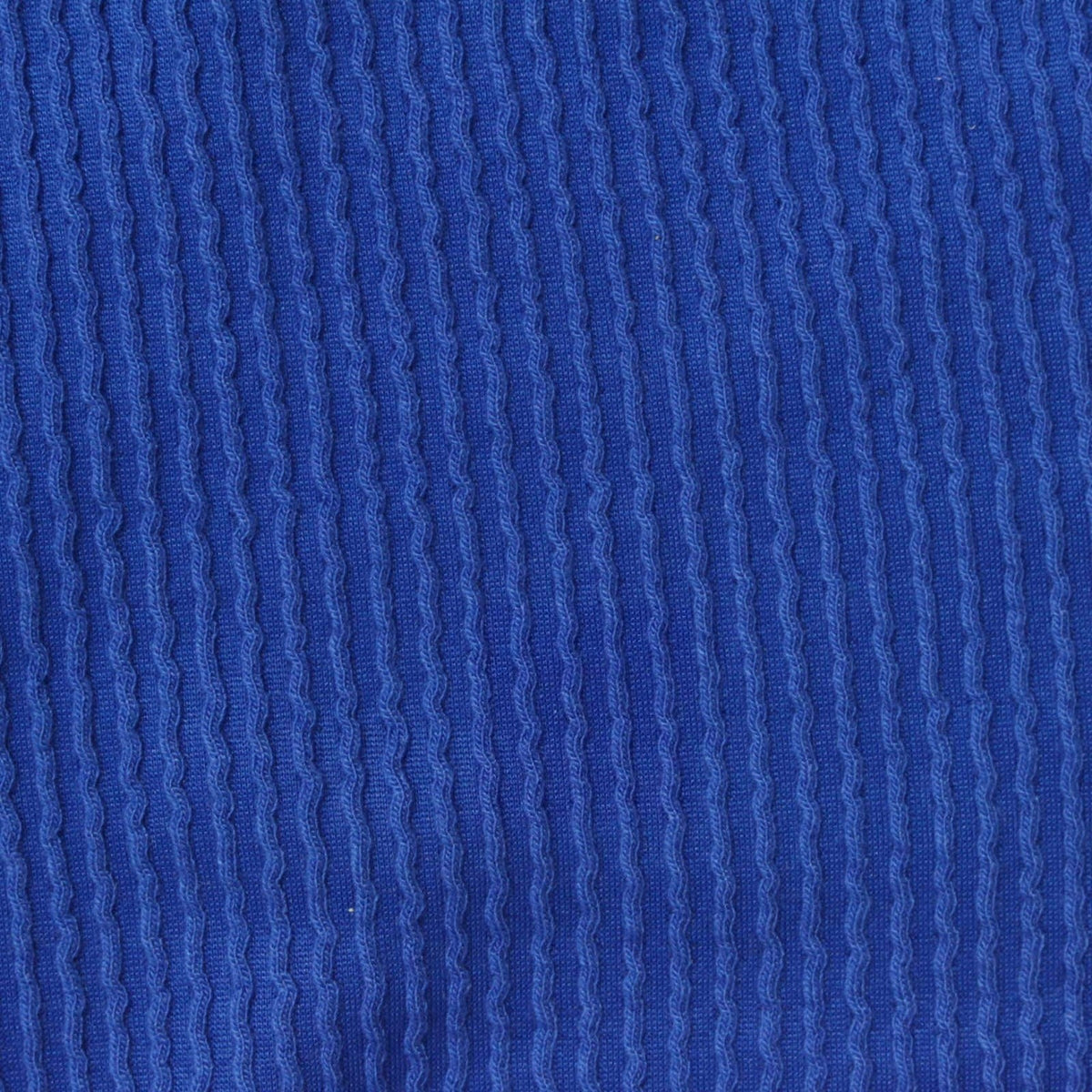 Polyester Viscose Stretch Jersey Knit Fabric, 230 gsm — Blue
