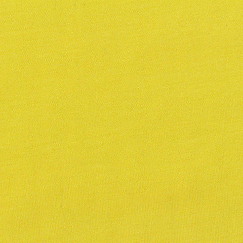 Polyester Viscose Stretch French Terry Fabric, 217 gsm, 170 cm — Yellow