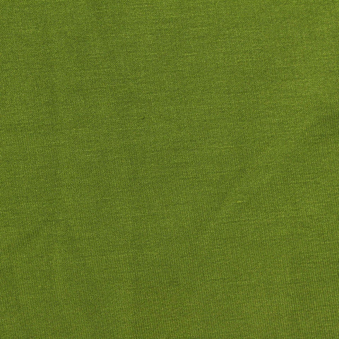 Polyester Viscose Stretch French Terry Fabric, 230 gsm, 168 cm — Green