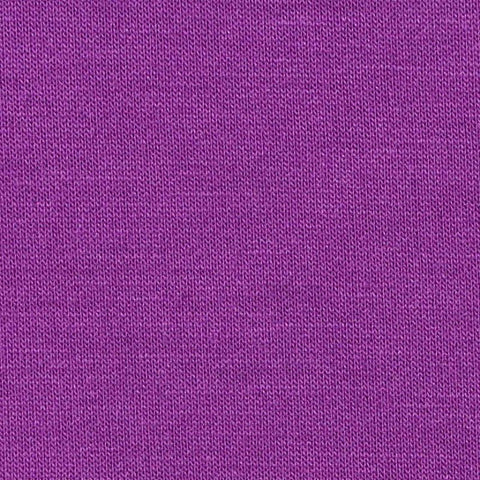 Polyester Viscose Stretch French Terry Fabric, 240 gsm, 160 cm — Purple, ref EF-276113