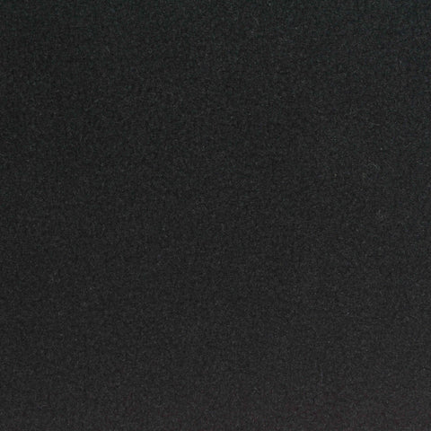 100% Polyester Fleece Fabric, 580 gsm, 175 cm — Black