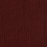 Brushed Polyester Viscose Stretch Rib Knit Fabric, 163 gsm, 172 cm — Red