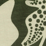 Cream Floral Jersey Knit, Viscose — texture