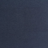 Cotton Stretch Rib Knit Fabric, 460 gsm, 134 cm — Navy