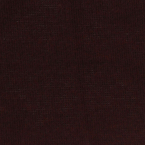 Dark Burgundy Marl Rib Knit, Poly-Viscose