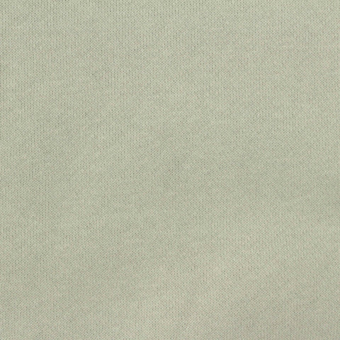 Brushed Cotton Polyester French Terry Fabric, 272 gsm, 187 cm — Green