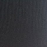 Cotton Modal Stretch Rib Knit Fabric, 200 gsm, 140 cm — Black