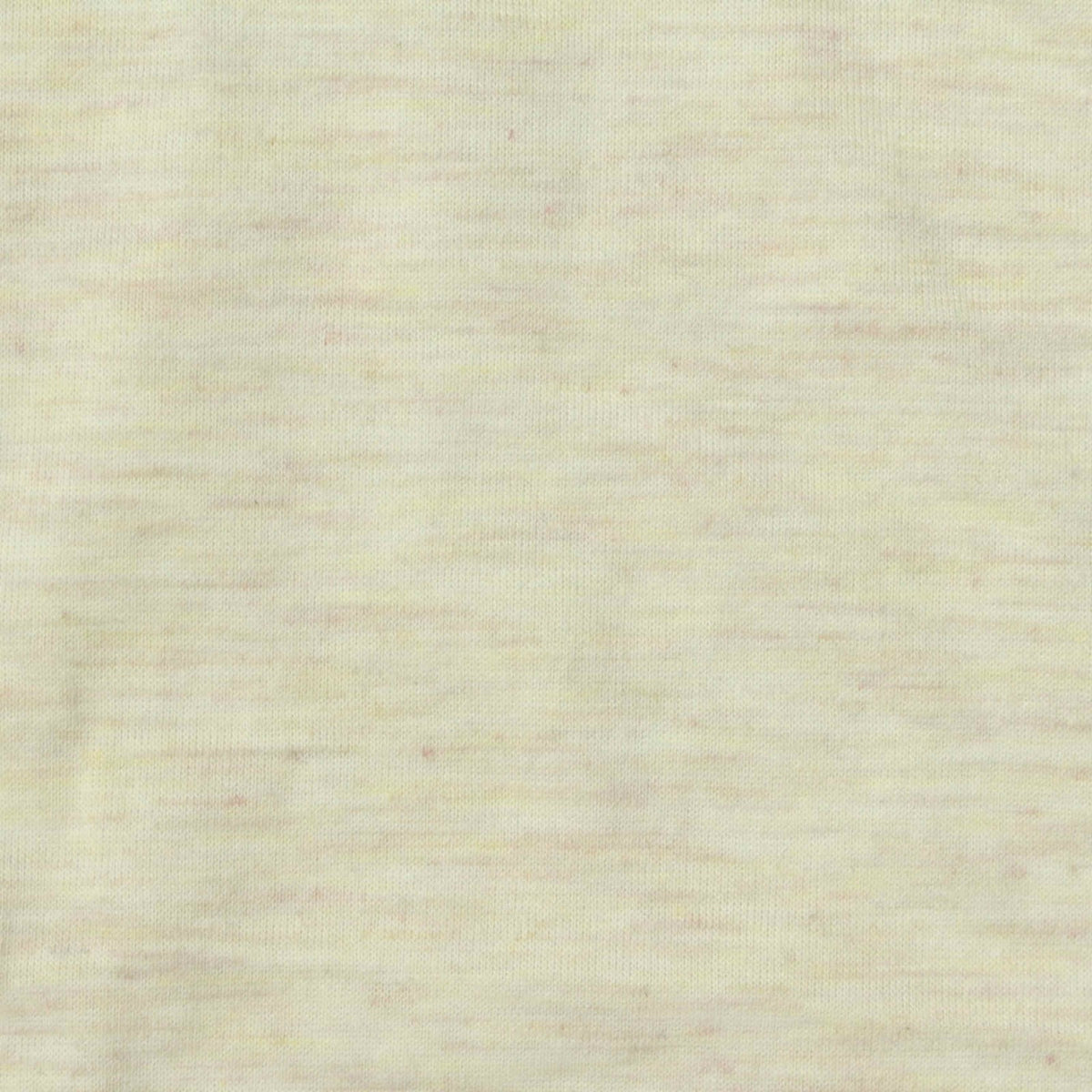 Light Cream Marl Jersey Knit, Polyester, 150 gsm, 185 cm