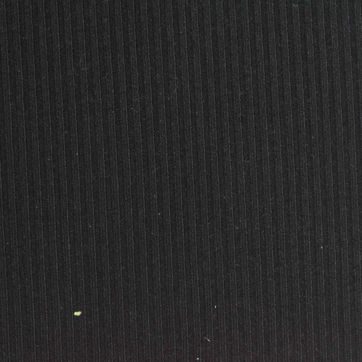 Black Pinstripe Rib Knit, Viscose