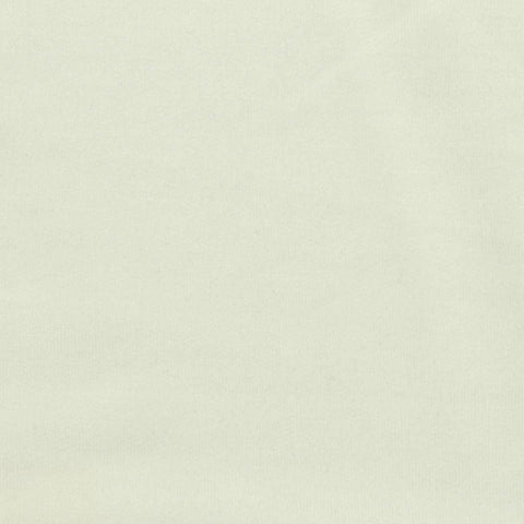 Polyester Viscose Stretch French Terry Fabric, 243 gsm, 166 cm — White