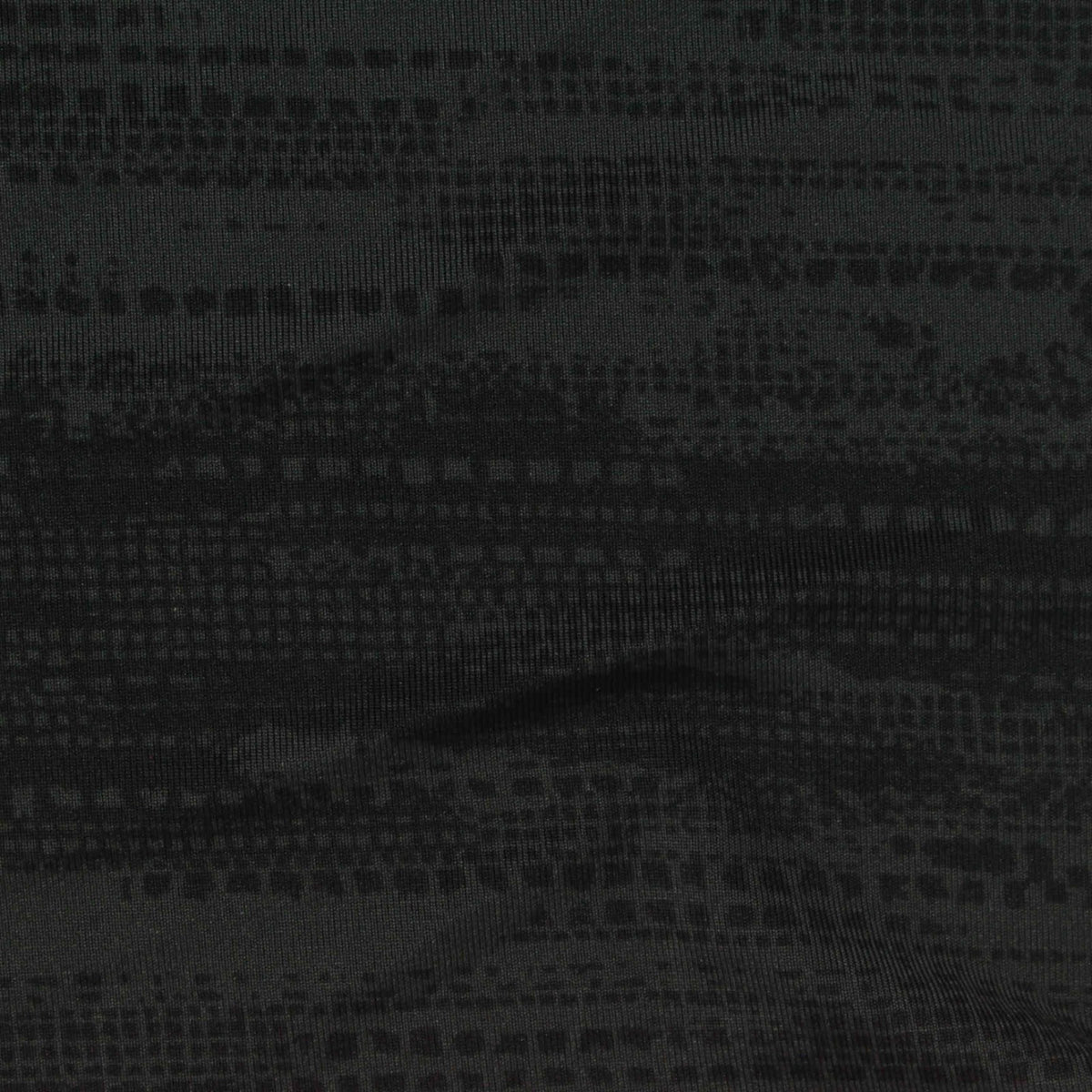 Black Textured-Band Jersey Knit, Polyester