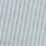 Cotton Viscose Stretch Rib Knit Fabric, 260 gsm, 150 cm — Blue — texture