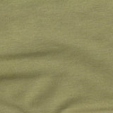 Cotton Polyester Stretch French Terry Fabric, 250 gsm, 180 cm — Khaki
