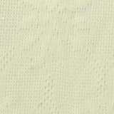 Cream Openwork Pointelle Knit, Polyester